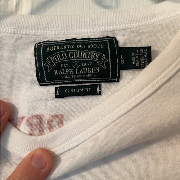 Polo authentic dry goods polo country long sleeve T-shirt, size large - Picture 4 of 4